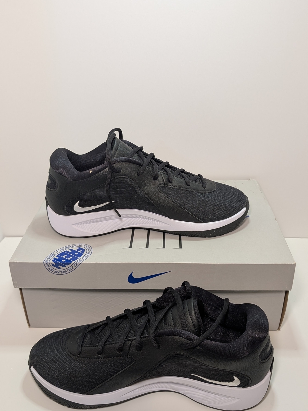 Nike Men's Giannis Freak 6 'Black White' | Black Basketball Shoes | Size 8.5 - Picture 2 of 8
